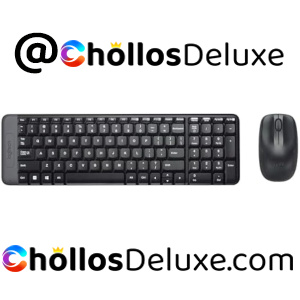 Logitech MK220 Combo Teclado y Ratón Inalámbrico
