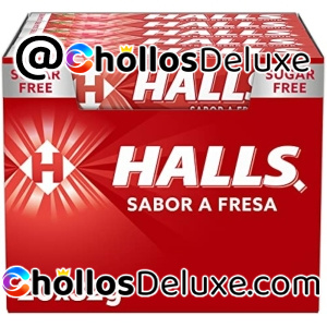 Caja de 20 Sticks Halls Fresa Caramelos