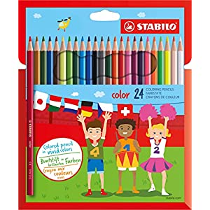 Stabilo Estuche 24 Lápices Colores