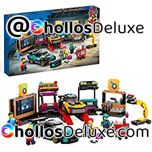 Lego City Taller Mecánico de Tuning con 2 Coches