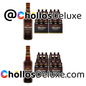 48x Mahou Maestra Dunkel Cerveza Lager Oscura 33cl