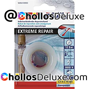 Tesa Cinta de Reparación Transparente Extra Fuerte