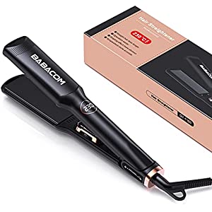 Plancha del Pelo Placas de Titanio