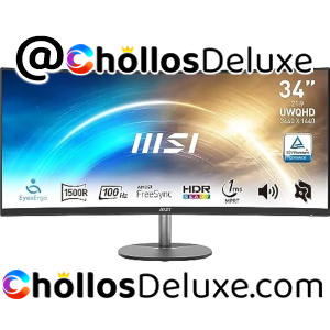 MSI Pro Monitor Profesional 34” UWQHD 100Hz