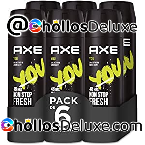 Pack 6 Desodorantes Hombre Axe You 150ml