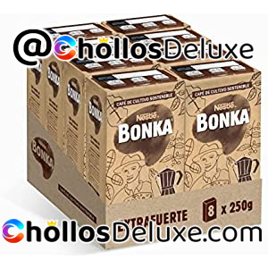 8 Paquetes Bonka Café Molido Extrafuerte 250g