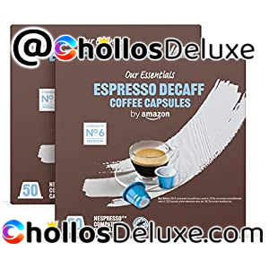 Pack 100 Cápsulas Café Descafeinado Nespresso Our Essentials