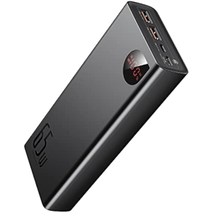 Batería Externa 20.000mAh 65W 3 Puertos