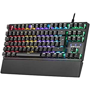 MarsGaming Teclado Mecánico RGB Switch Azul Español