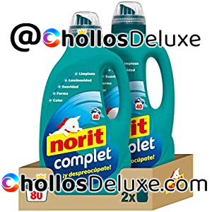 Pack 2 Norit Complet Detergente Líquido 80 Lavados