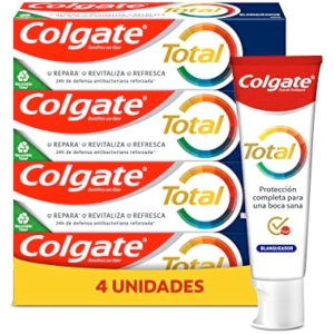 4x Colgate Total Blanqueador Pasta de Dientes