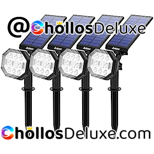 4x Luces Solares LED Exterior IP65