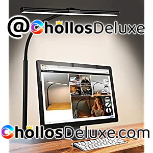 Lámpara Escritorio LED con Pinza 5 Temperaturas