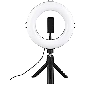 Aro de Luz LED con Trípode y Soporte Smartphone