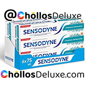 6x Sensodyne Limpieza Refrescante Pasta de Dientes