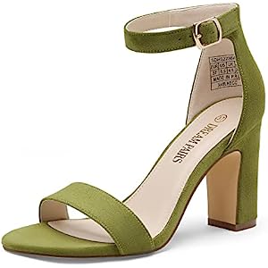 Sandalias Mujer con Tacón Ancho
