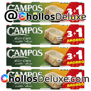 Pack 16 Latas Atún Claro Aceite De Oliva Campos
