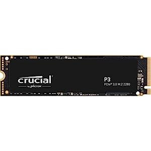 SSD 2TB NVMe M.2 PCIe Crucial P3