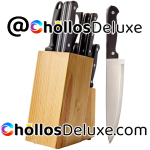 Set 14 Piezas Cuchillos AmazonBasics
