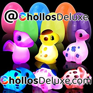 Set 6 Dinosaurios LED Flotantes Baño