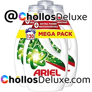 120 Lavados Ariel Detergente Lavadora Liquido