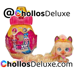VIP Pets Celebripets Muñeca Sorpresa +10 Accesorios