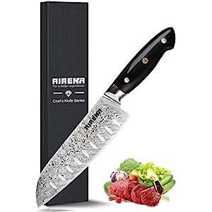 Cuchillo Cocina Santoku 7"