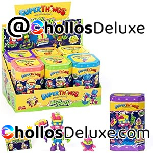 Caja de 6 Superthings Rivals of Kaboom Neon Power