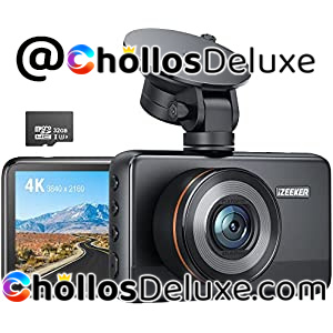 Dashcam 4K Con Visión Nocturna +MicroSD 32GB