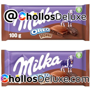 2x Milka Oreo Brownie Tableta Chocolate con Leche 100g