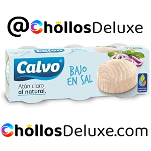 Calvo Atún Claro al Natural Bajo en Sal 3 Latas