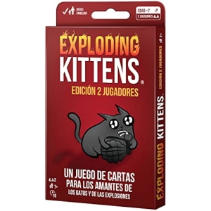 Exploding Kittens Edición 2 Jugadores Juego Cartas