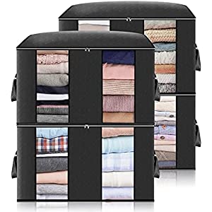 4x Bolsas Almacenamiento 90L