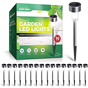 Caja 16 Luces Solares LED Exterior