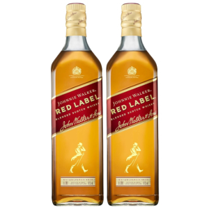 2x Johnnie Walker Red Label 1L
