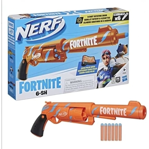 Nerf Lanzador Fortnite 6-SH +6 Dardos