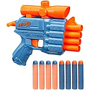 Nerf Lanzador Elite 2.0 Prospect QS-4 +8 Dardos