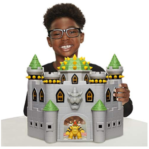 Super Mario Castillo Bowser con Sonidos +Figura Articulada