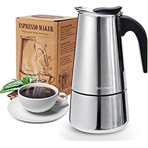 Cafetera Italiana 4 Tazas 200ml Inducción