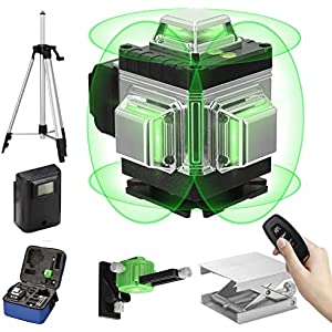 Nivel Láser 4D 16 Líneas con Trípode +Extras