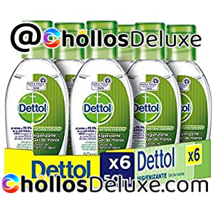 6x Gel Hidroalcoholicos 50ml