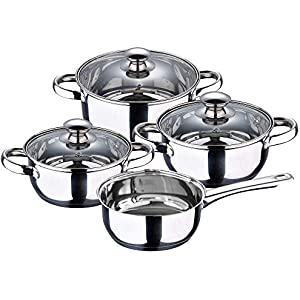 Set 7 Piezas Batería de Cocina Inducción