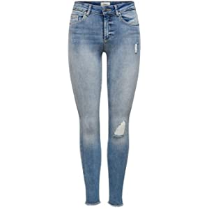 Only Onlblush Ankle Skinny Fit Vaqueros Mujer