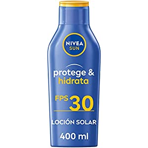 2x Nivea Sun Protege & Hidrata Leche Solar FP30 400ml