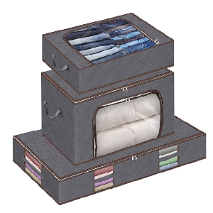 Set 3 Bolsas Almacenamiento Plegables