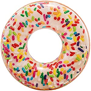 Intex Donut Blanco Hinchable 99x 25CM