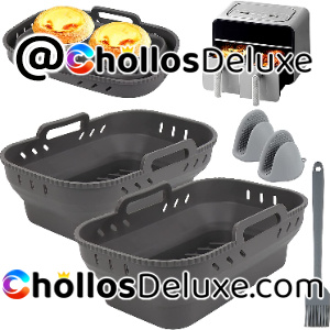 Set de 5 Piezas Silicona para Freidora