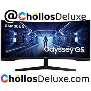 Samsung Odyssey G5 34" Ultra WQHD Monitor Curvo 165Hz