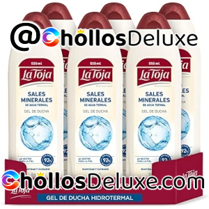 6x La Toja Gel de Ducha Hidrotermal 550ml