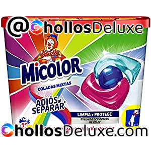 Micolor Detergente Cápsulas Adiós al Separar 22 Lavados